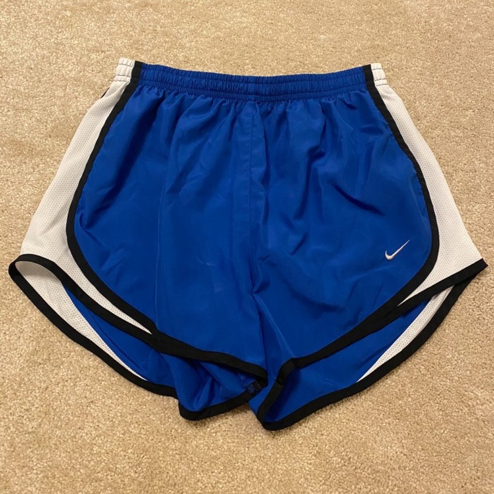 Nike Women's Blue Running Shorts with Liner